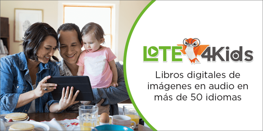 LOTE4Kids: Libros digitales de imágenes en audio en más de 50 idiomas