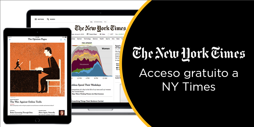 New York Times: Acceso gratuito